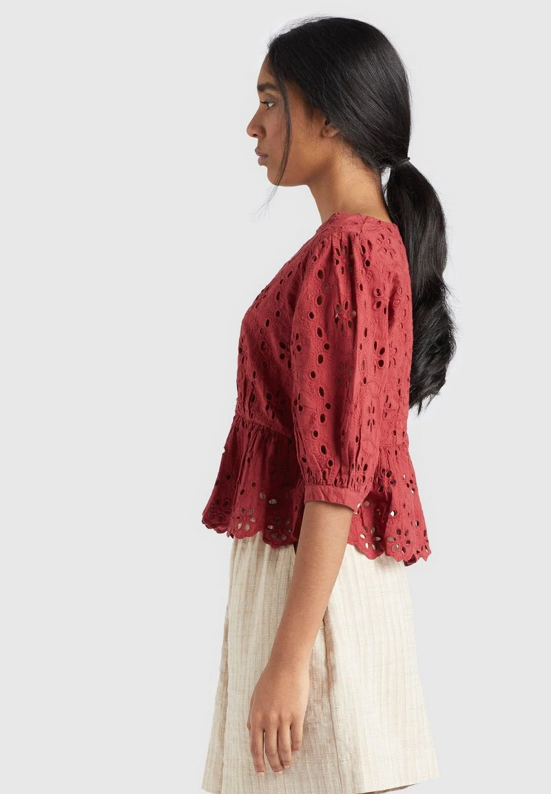 GALILEA - Blusa - rotbraun Khujo GALILEA - Blusa - Rotbraun, Mujer -KHUJO Tienda 0036b2727e244f9c8aab82d987e149d1