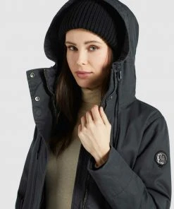 Khujo MANTEL XENIA - Abrigo De Invierno - Dunkelgrau, Mujer -KHUJO Tienda 0068153670bc48f6a27401c38b073b61