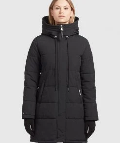 Khujo DORANA - Abrigo De Invierno - Schwarz, Mujer -KHUJO Tienda 009d0b6daa12448993d5b6b3d4125c1b