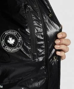 Khujo GERDA SHINY - Abrigo De Invierno - Schwarz, Mujer -KHUJO Tienda 018f26bbaec54943ba48a0e00317a0e1