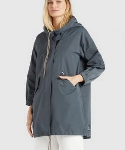 Khujo JAYDA - Parka - Blaugrau, Mujer