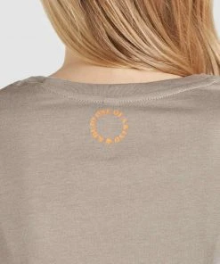 Khujo FRANCESCA SMILE - Camiseta Estampada - Graubraun, Mujer 4 Khujo FRANCESCA SMILE - Camiseta Estampada - Graubraun, Mujer -KHUJO Tienda 02ec9d1551a746e6beda7d5565613c05