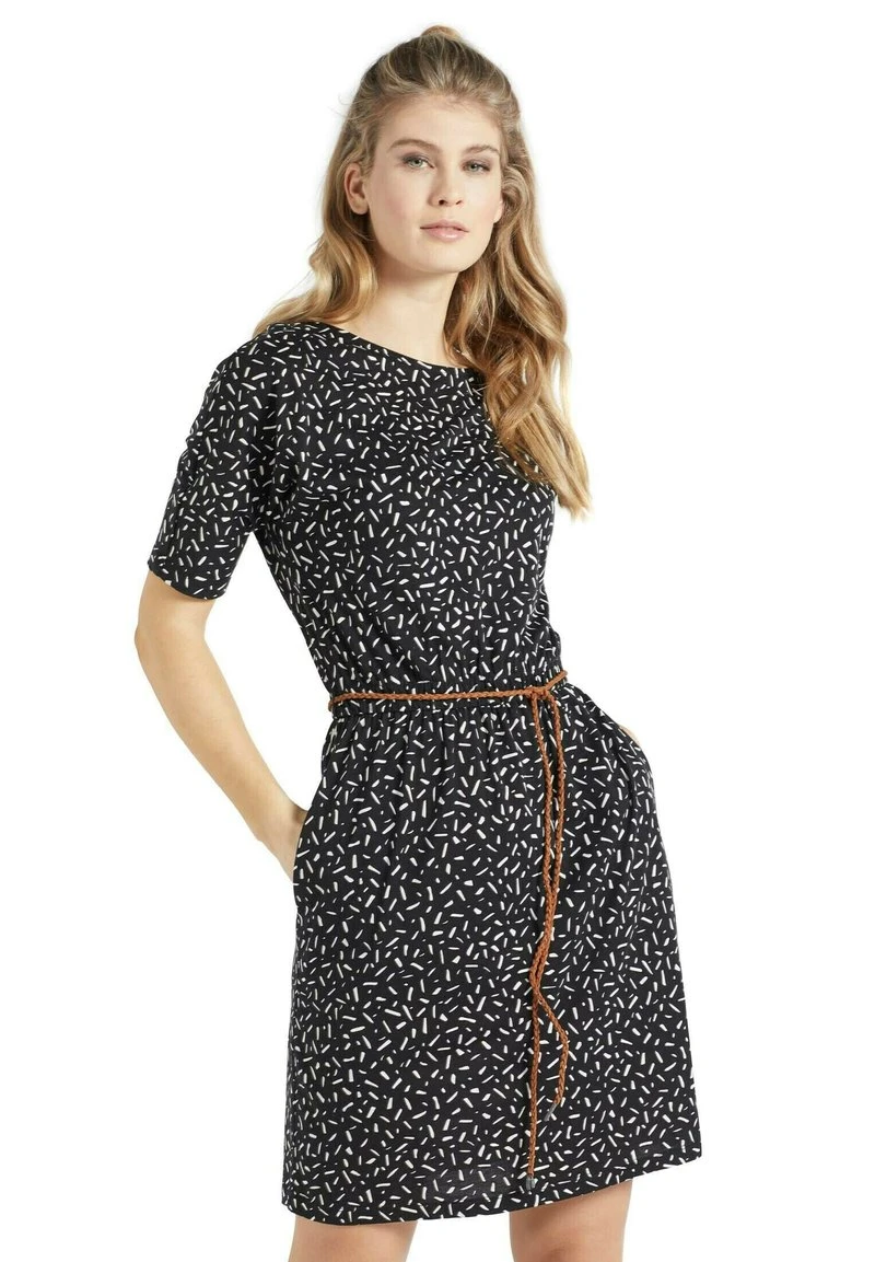 GABY - Vestido ligero - schwarz-weiß gemustert Khujo GABY - Vestido Ligero - Schwarz-weiß Gemustert, Mujer -KHUJO Tienda 045444939ebd48fe84e1b6056b179e0e