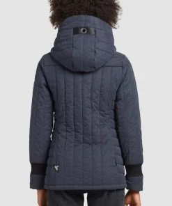 Khujo TWEETY PRIME5 PEACHED - Chaqueta De Entretiempo - Dunkelblau, Mujer -KHUJO Tienda 0486d31d9f7a4950a9aea1f94d5d94da