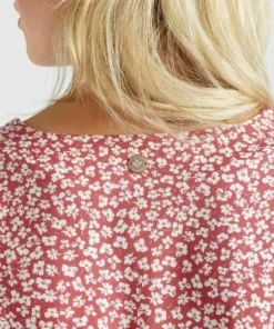 Khujo RINALDA - Blusa - Rot Weiß Geblümt, Mujer -KHUJO Tienda 05a9c846ff1f4aa79545abac96337e8b