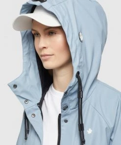 Khujo HALFA - Parka - Hellblau, Mujer -KHUJO Tienda 05d4a85794974619a673664115f946fc