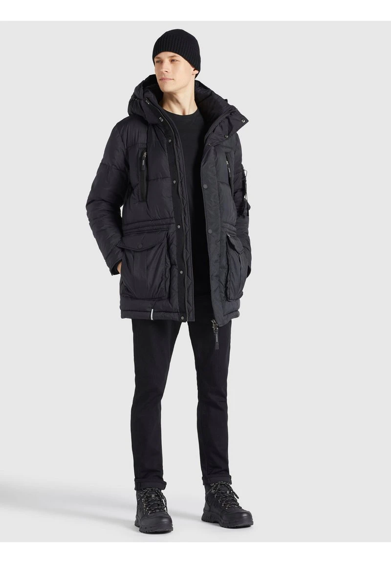 ROSS - Abrigo de invierno - schwarz Khujo ROSS - Abrigo De Invierno - Schwarz, Hombre -KHUJO Tienda 05f022bda35d42e29a92a3614f129ef5