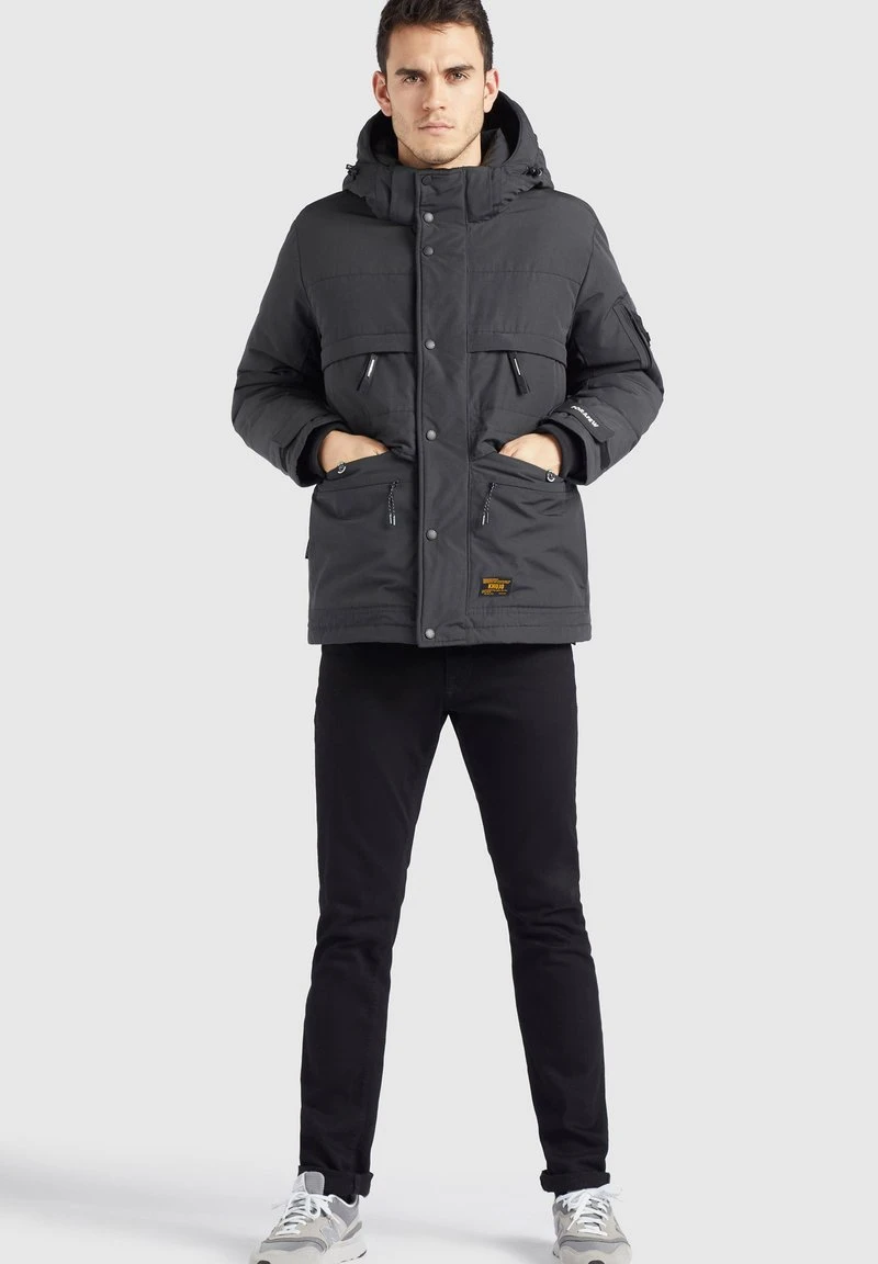 Khujo BOYNTON - Chaqueta De Invierno - Dunkelgrau, Hombre 2 Khujo BOYNTON - Chaqueta De Invierno - Dunkelgrau, Hombre - Imagen 2