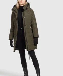 Khujo DELINAS2 - Abrigo De Invierno - Dunkeloliv, Mujer 15 Khujo DELINAS2 - Abrigo De Invierno - Dunkeloliv, Mujer -KHUJO Tienda 06b95aa8596c48d0a2c759ef8d96ce4d