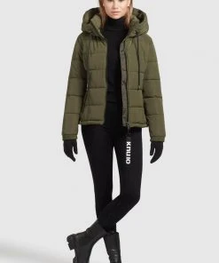 Khujo LILENA - Chaqueta De Invierno - Dunkeloliv, Mujer -KHUJO Tienda 06c2bd5d16d544b4a4591f75510a2d51