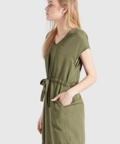 Khujo ANNELI - Vestido Vaquero - Khaki Gewaschen, Mujer 4 Khujo ANNELI - Vestido Vaquero - Khaki Gewaschen, Mujer -KHUJO Tienda 074f217253e34e5dbaae64a68b742c01