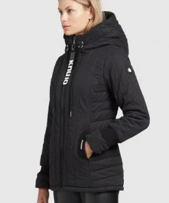 Khujo TWEETY PRIME5 PEACHED - Chaqueta De Entretiempo - Schwarz, Mujer -KHUJO Tienda 0790766e242d4fbc83c50ec2383ca479