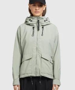 Khujo BLAIR - Chaqueta De Entretiempo - Blassgrün, Mujer