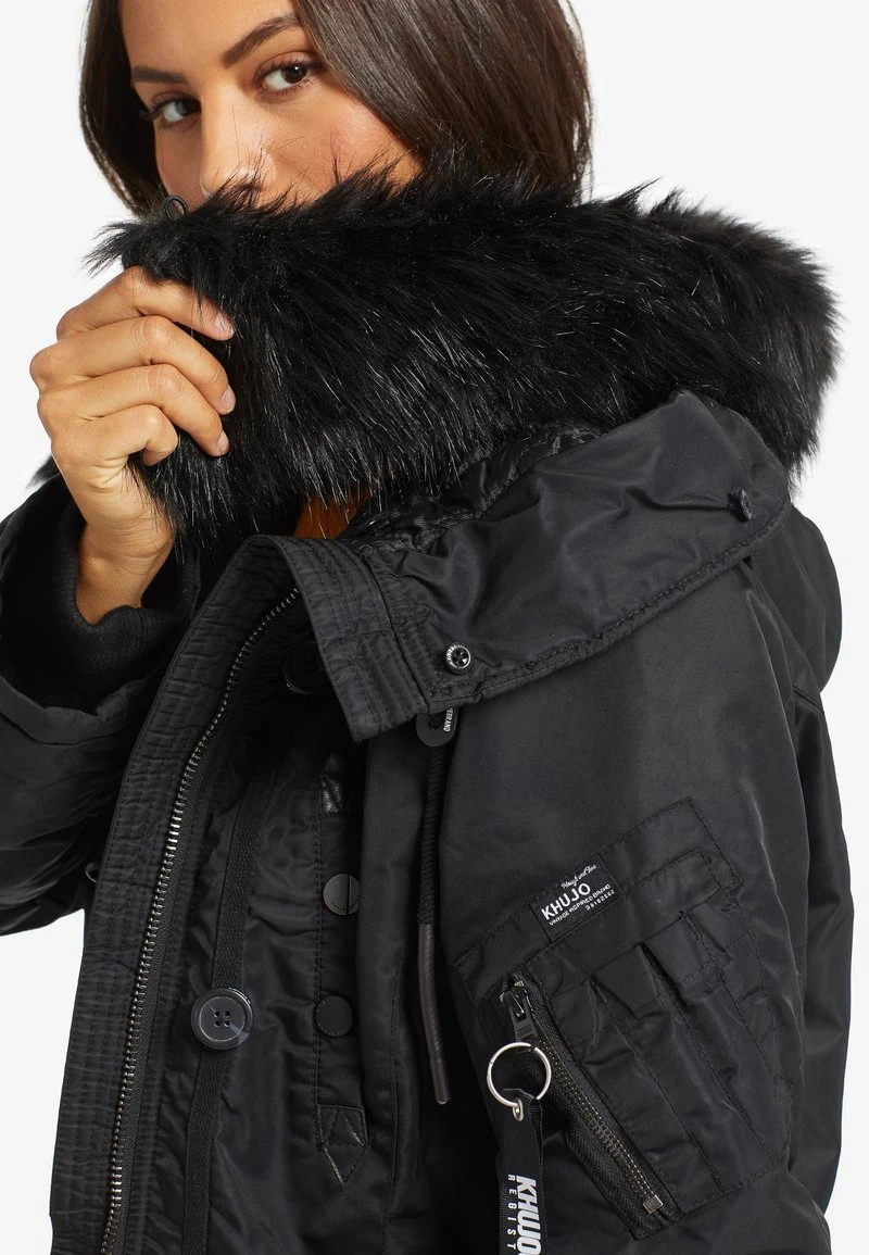 LORENE - Abrigo de invierno - black Khujo LORENE - Abrigo De Invierno - Black, Mujer -KHUJO Tienda 09ece61db3c34ef683f54f3eb8198090