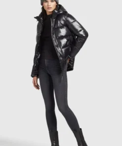 Khujo GERDA SHINY - Abrigo De Invierno - Schwarz, Mujer -KHUJO Tienda 0a0e691c18664445b5de73708111ddc8