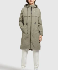 Khujo VOYA - Parka - Graugrün, Mujer