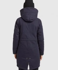 Khujo MARINA - Abrigo De Invierno - Dunkelblau, Mujer -KHUJO Tienda 0a543592d0b84701bd606e495ae845cd