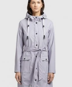 Khujo GLENNA - Impermeable - Flieder, Mujer
