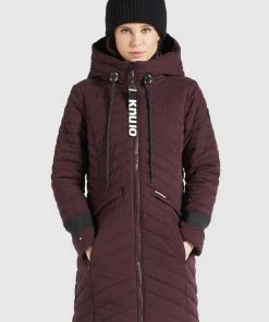 Khujo TOOTS PEACHED - Abrigo De Invierno - Weinrot, Mujer -KHUJO Tienda 0c9c943719314441ab2ca5887d8e1893