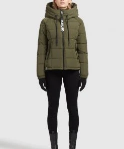 Khujo LILENA - Chaqueta De Invierno - Dunkeloliv, Mujer