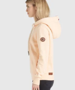 Khujo TESIA - Jersey Con Capucha - Apricot, Mujer -KHUJO Tienda 0e9d2de5889a40d294bd9ad393854959