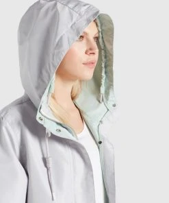 Khujo EMURI - Parka - Light Grey, Mujer -KHUJO Tienda 10603f3d84b84e61924010db7b86d76b