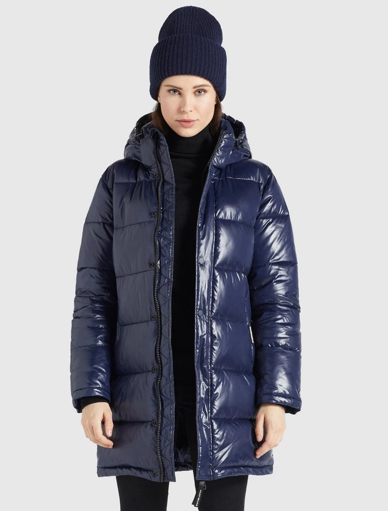 WENCKE SHINY - Abrigo de invierno - dunkelblau glänzend Khujo WENCKE SHINY - Abrigo De Invierno - Dunkelblau Glänzend, Mujer -KHUJO Tienda 1108639f379049e894a1dcf56b2a944e