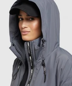 Khujo BLAIR - Chaqueta De Entretiempo - Graublau, Mujer 5 Khujo BLAIR - Chaqueta De Entretiempo - Graublau, Mujer -KHUJO Tienda 11333b478c504f70ae2c2ee14d49488c