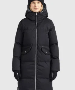 Khujo ANIVA - Abrigo De Invierno - Schwarz, Mujer