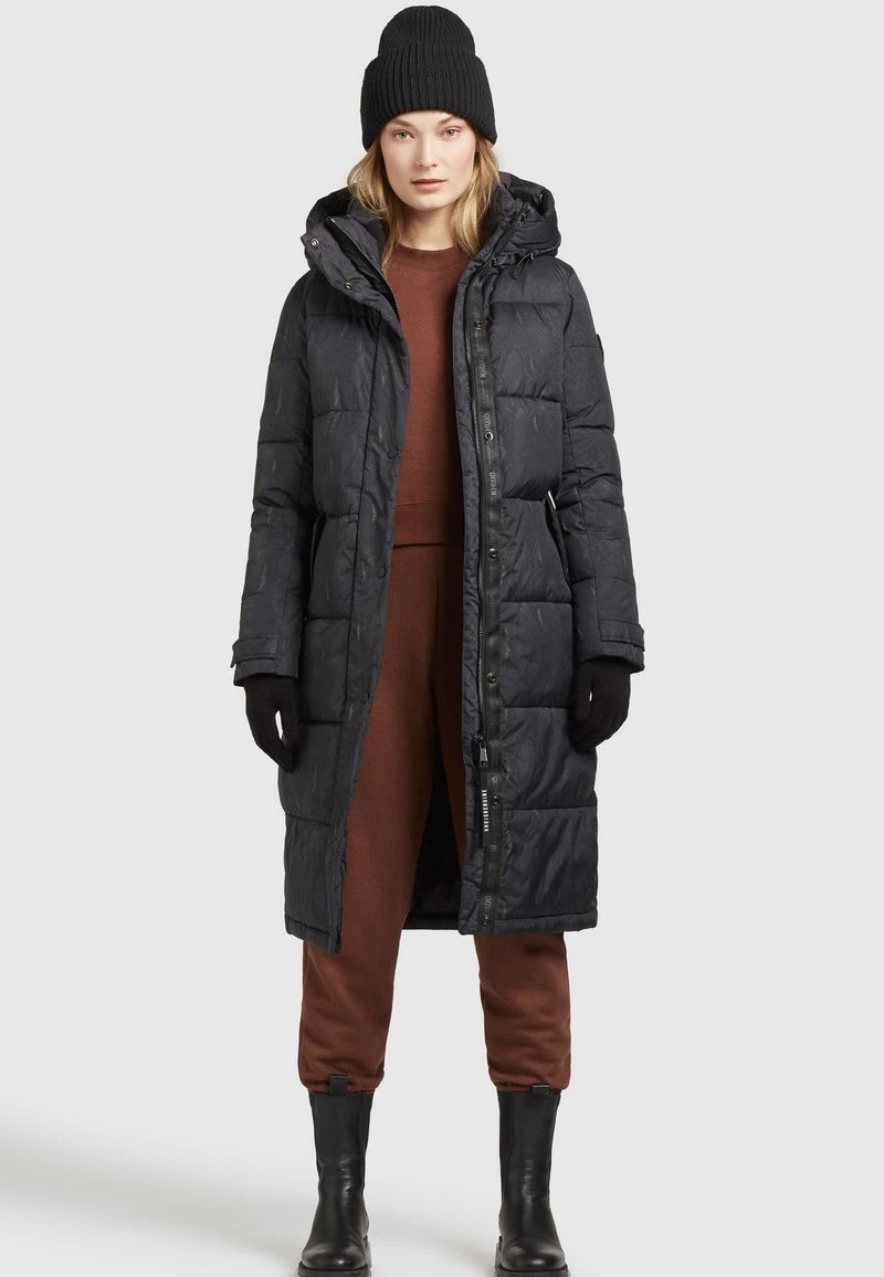 Khujo DAKOTA - Abrigo De Invierno - Schwarz Schlangenmuster, Mujer 1 Khujo DAKOTA - Abrigo De Invierno - Schwarz Schlangenmuster, Mujer