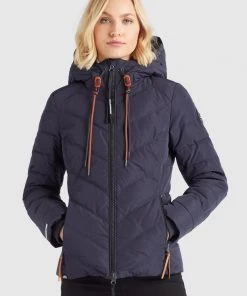 Khujo EIJA - Chaqueta De Invierno - Dunkelblau, Mujer