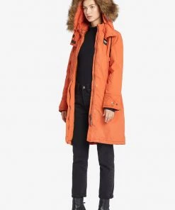 Khujo EFFI - Abrigo De Invierno - Orange, Mujer -KHUJO Tienda 11fb973bf394402d9318659f5c855327