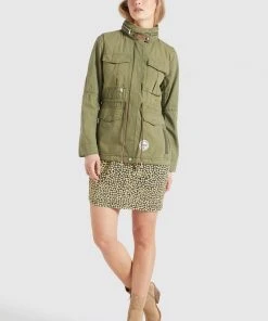 Khujo PAOLA2 - Parka - Oliv, Mujer -KHUJO Tienda 1239492f0d3f49b0be0f742151afca3c