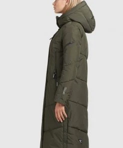 Khujo SONJE3 - Abrigo De Invierno - Dunkeloliv, Mujer 12 Khujo SONJE3 - Abrigo De Invierno - Dunkeloliv, Mujer -KHUJO Tienda 13886629fc734c2385ca2842e10f6dee