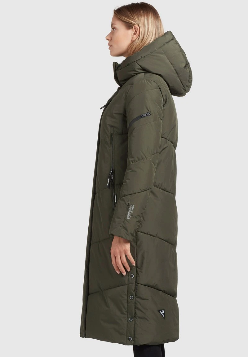 Khujo SONJE3 - Abrigo De Invierno - Dunkeloliv, Mujer 4 Khujo SONJE3 - Abrigo De Invierno - Dunkeloliv, Mujer - Imagen 4