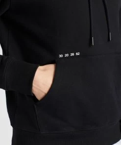 Khujo RODNEY - LOGO - Jersey Con Capucha - Black, Hombre -KHUJO Tienda 1390831544ee4219802a27216b780a97