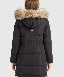 Khujo MELINDRA2 - Abrigo De Invierno - Schwarz, Mujer -KHUJO Tienda 140da2ca37ad40e7b2dd2ee92a4a51aa