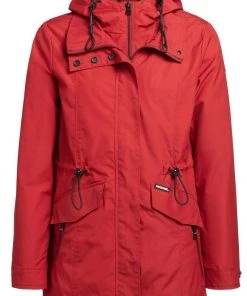Khujo FELINA - Impermeable - Rot, Mujer 7 Khujo FELINA - Impermeable - Rot, Mujer -KHUJO Tienda 14106a8d87194175a86b567bafff73e2