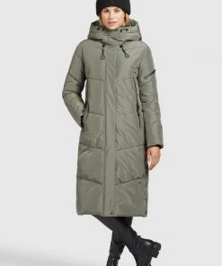Khujo SONJE3 - Abrigo De Invierno - Mint, Mujer -KHUJO Tienda 14730f9a34b64f90aff22f3cc36ee8a5