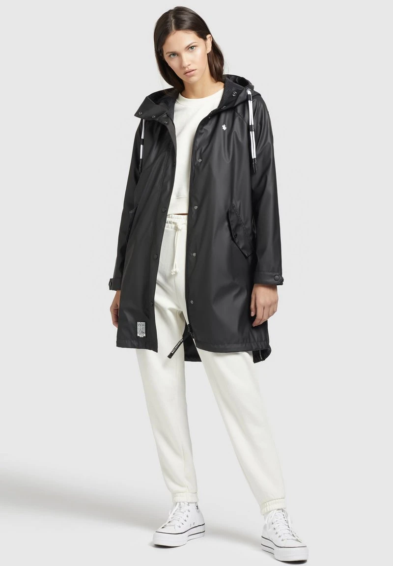 ODELIE - Impermeable - schwarz Khujo ODELIE - Impermeable - Schwarz, Mujer -KHUJO Tienda 156aa5851e2c42668c6124da17e352b1