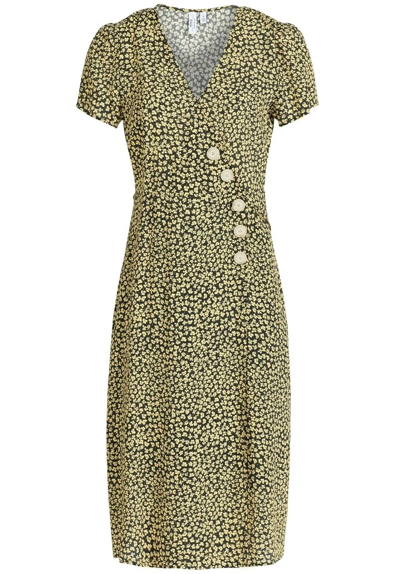 PORGY - Vestido informal - schwarz-gelb geblümt Khujo PORGY - Vestido Informal - Schwarz-gelb Geblümt, Mujer -KHUJO Tienda 15731e6a43c14058bc99a0d0316c9cff