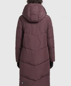 Khujo SONJE3 - Abrigo De Invierno - Weinrot, Mujer -KHUJO Tienda 157aa089b773476f99112d4a55770ecb