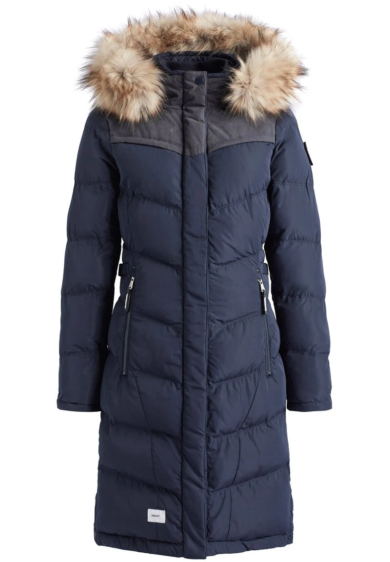 Khujo LUBECK LONG4 - Abrigo De Invierno - Blau, Mujer 10 Khujo LUBECK LONG4 - Abrigo De Invierno - Blau, Mujer - Imagen 10