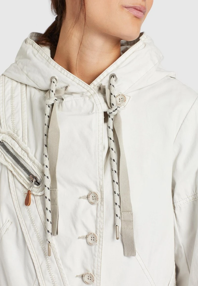 Khujo ZARIA - Parka - Beige/off White, Mujer 4 Khujo ZARIA - Parka - Beige/off White, Mujer - Imagen 4