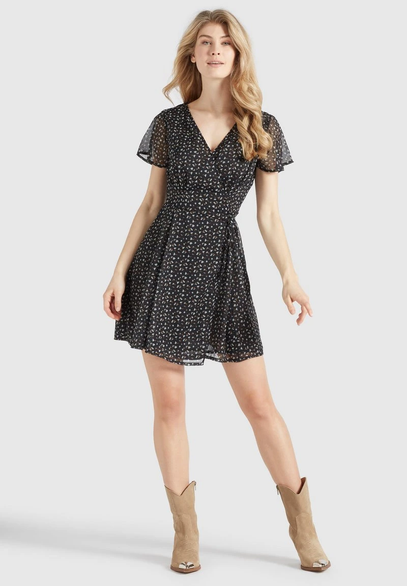 VARVARA - Vestido informal - black/blue Khujo VARVARA - Vestido Informal - Black/blue, Mujer -KHUJO Tienda 17751b44d92944f096af930cd7e0962a