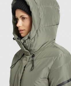 Khujo SONJE3 - Abrigo De Invierno - Mint, Mujer -KHUJO Tienda 17a55805333340999175df7081ad855b