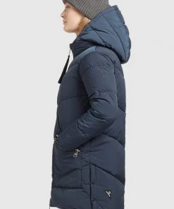 Khujo BINE - Abrigo De Invierno - Blaugrau, Mujer -KHUJO Tienda 17b6267999874cea9068b2784600aa92