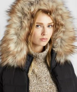 Khujo AMARAY - Abrigo De Invierno - Schwarz, Mujer -KHUJO Tienda 1834c461bdb3442188c710412a8dc241