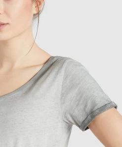 Khujo BARU - Camiseta Básica - Grau, Mujer 3 Khujo BARU - Camiseta Básica - Grau, Mujer -KHUJO Tienda 1906f142b5214d0f975a5c98612756af