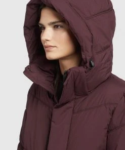 Khujo TORINO - Abrigo De Invierno - Weinrot, Mujer -KHUJO Tienda 1945b41406964486b03b8831680f712f